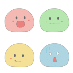 Colorful and laid-back Emoji