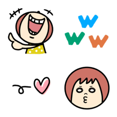 basic little girl  Emoji