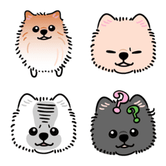 Various Pomeranian Emoji#2