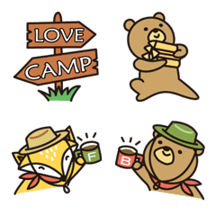 Part 2 Emoji for people who like camping