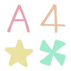 alphabet number symbol 5