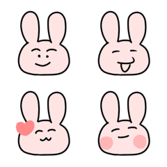 simple rabbit emojiiii