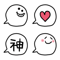 Simple speech balloon emoji.