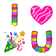 Candy Font for Special Messages