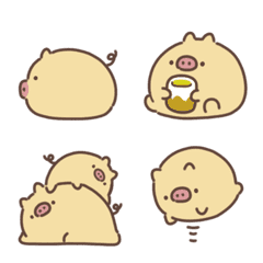 Soft pig emoji