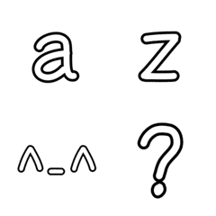 English Alphabets Simple 2