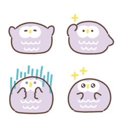 Soft owl emoji