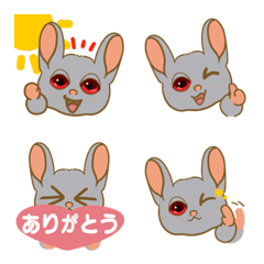 Chinchilla Loki's energetic  fun emoji