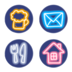 Neon,simple emoji2