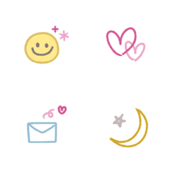 simple and chic Emoji(With edging)