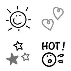 Popular simple emoji
