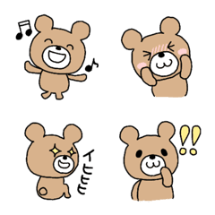 Bear kuma emoji 2