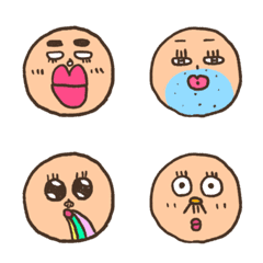 Funny face emoji 1