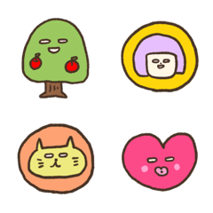 Funny friends emoji