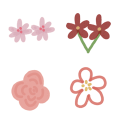 彩色筆的花朵