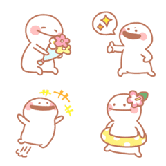 Fluffy cute doll emoji