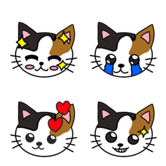 Calico cat heartwarming Emoji
