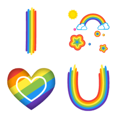 Rainbow Font for Special Messages