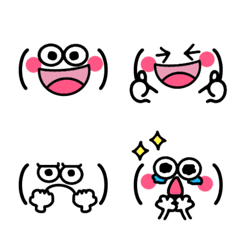 BIG eyes Kaomoji Emoji 2