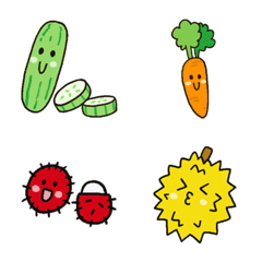 emoji fruit vegetable