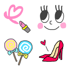 OSHARE girls emoji for everyday