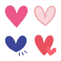 full of hearts emoji pink