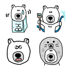 Polar bear Emoji (GORO series)