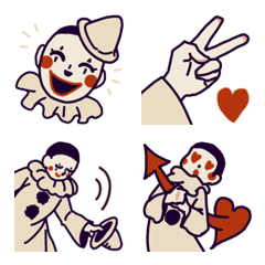 Little Pierrot Emoji