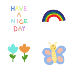 Have a nice day :) - LINE絵文字 | LINE STORE