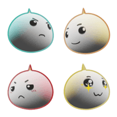 Simple emoji round demon
