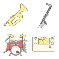Brass band / musical instrument emoji