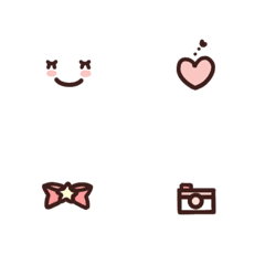 Lovely cute emoji