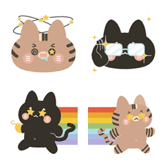 BoBo and cashew expression stickers 2