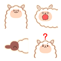Living alpaca (Emoji)