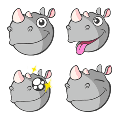 Rhino LINE Emoji