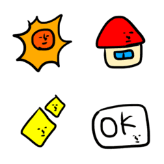 various emojii
