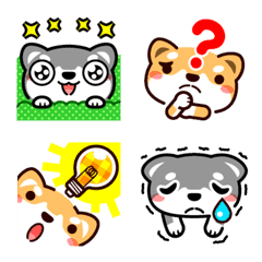 Emoji 3 of a Shiba dog ver1.1