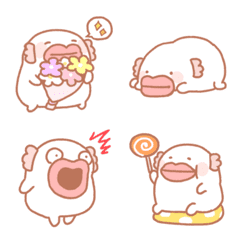 Pouty mouth Axolotl emoji