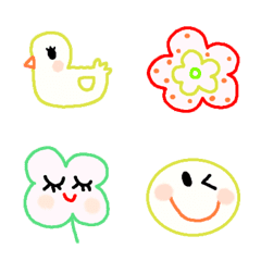 (Various emoji 277adult cute simple)