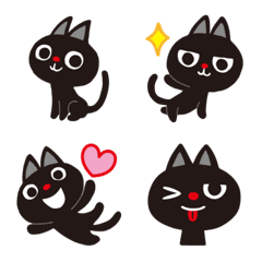 "Kuroneko" emoji every day