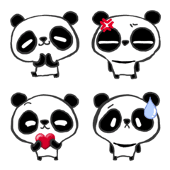 Pretty panda Emoji vol.1