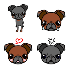 Various Petit Brabancon Emoji