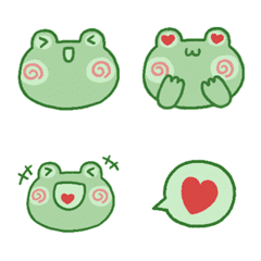 Emoji frogfrogfrog
