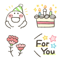 Marup's emoji 24 celebration version