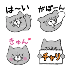 エキゾチック猫の絵文字〈セリフ〉