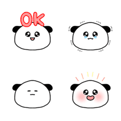 Mumutan Emoji panda