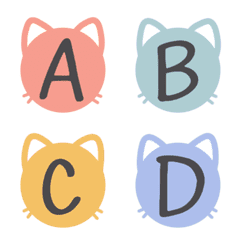 Eng alphabets cat