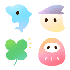 Cute emoji! all round year