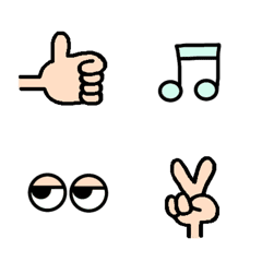 Hand & Eye Emoji