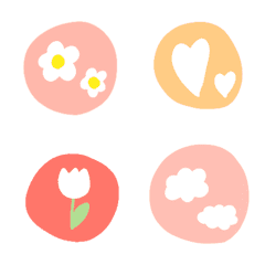 Warm color emoji